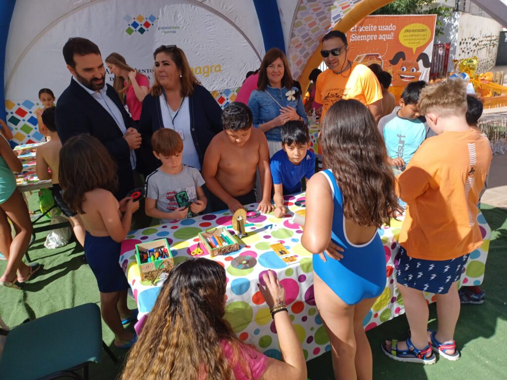 Ganadores de las ligas escolares de reciclaje - 